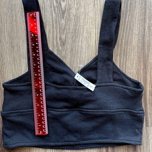 Madewell size L New with Tags Cropped Tank Top Bralette - Picture 9 of 10